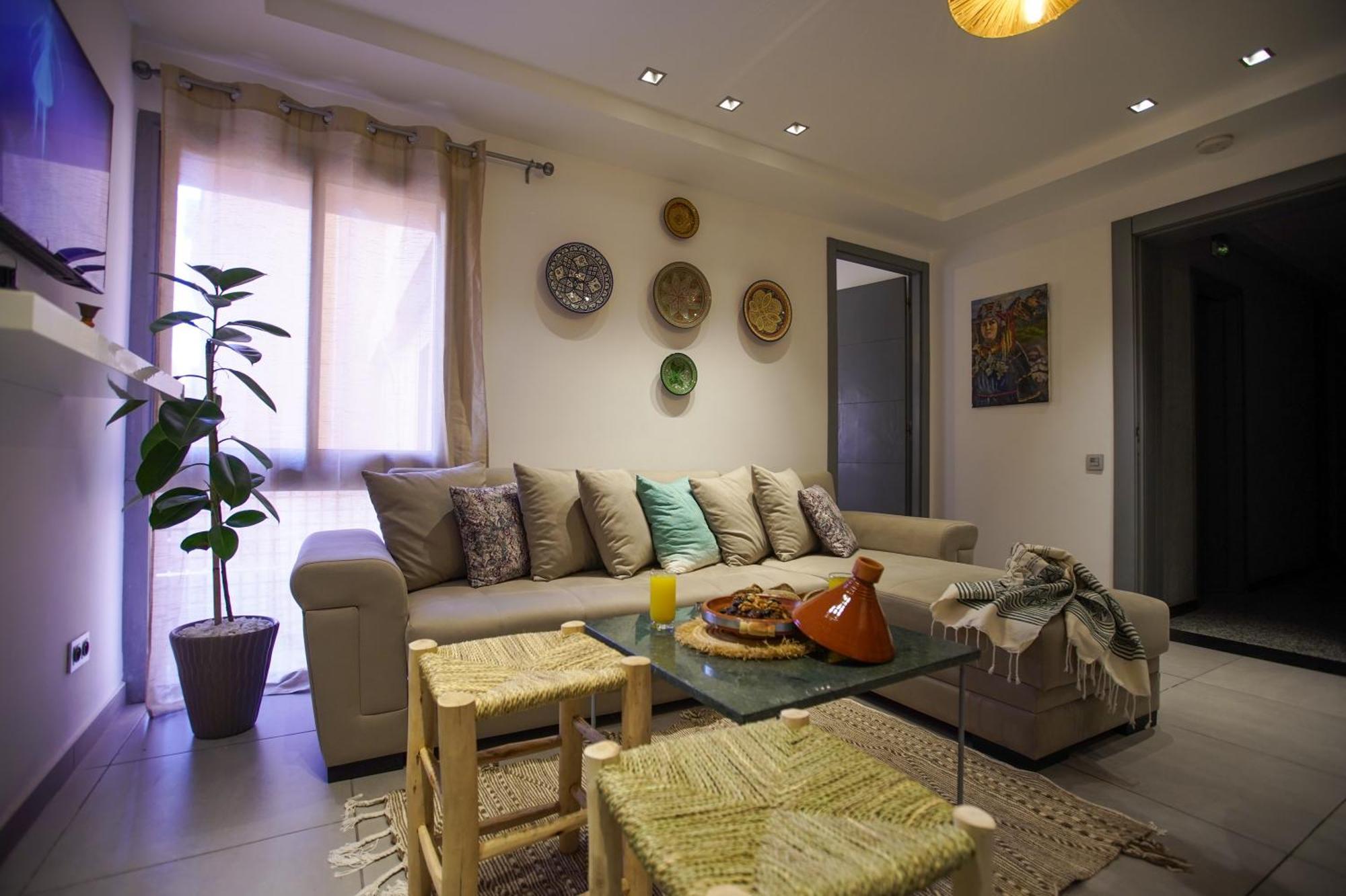 Lovely 2-Bedroom With Ac-Netflix-Nespreso 마라케시 외부 사진